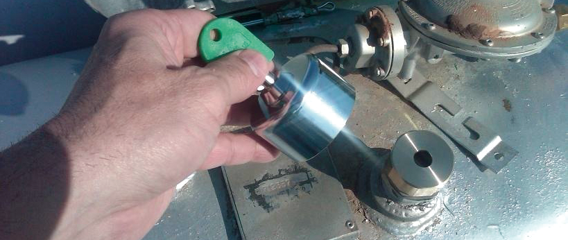 Propane Tank Locks Deter Theft and Unauthorized Fills